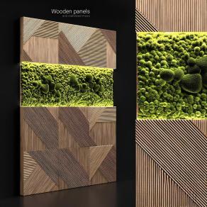 现代植物墙 绿植墙 墙饰背景墙